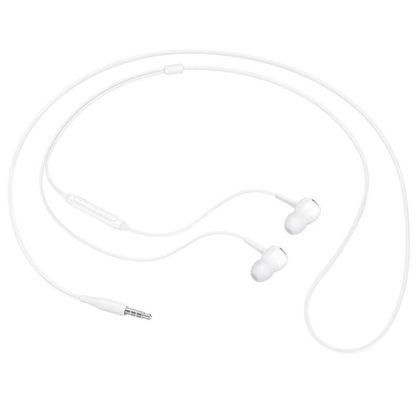 Fone De Ouvido Original Samsung Estéreo Com Fio In Ear Ig935 - Branco