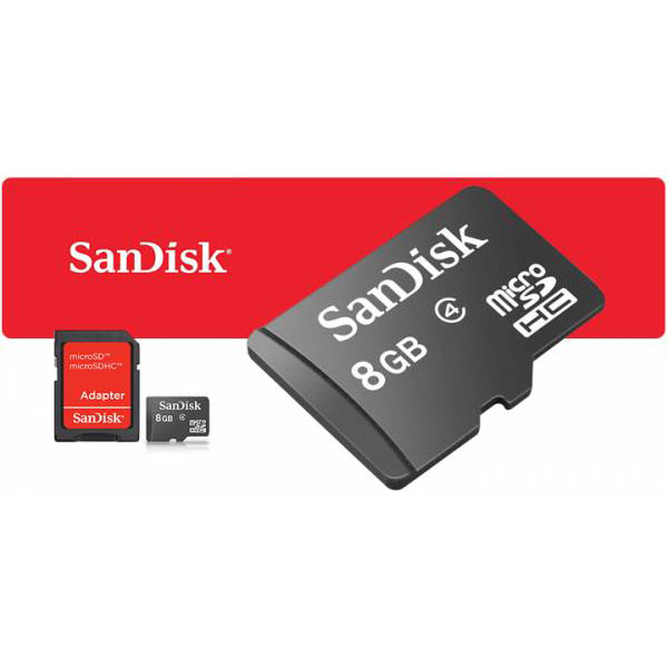 Cartão de memória  Sandisk 8GB