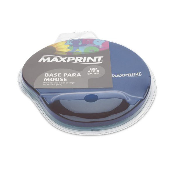 Mousepad Maxprint com Apoio para Pulso em Gel - 60448-4